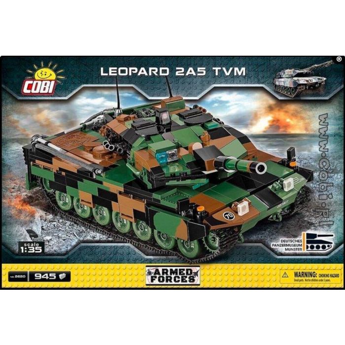 COBI-2620 ARMED FORCES LEOPARD 2A5 TVM (TESTBED) 945 PCS