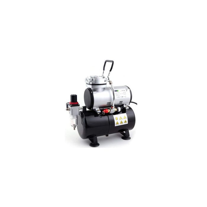  Airbrush mini compressor met luchttank Fengda AS-186(FD-186)