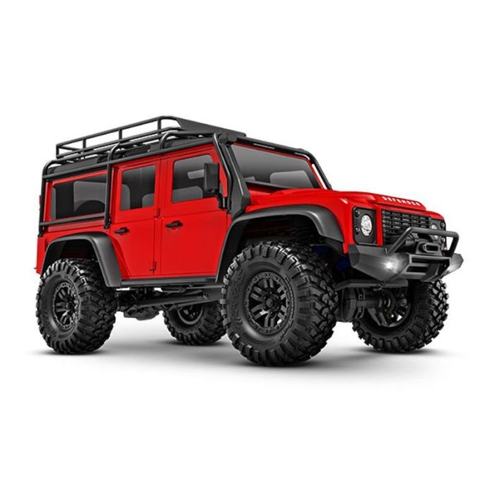 TRAXXAS TRX-4M LR Defender 4x4 rood RTR inkl. Accu/Lader