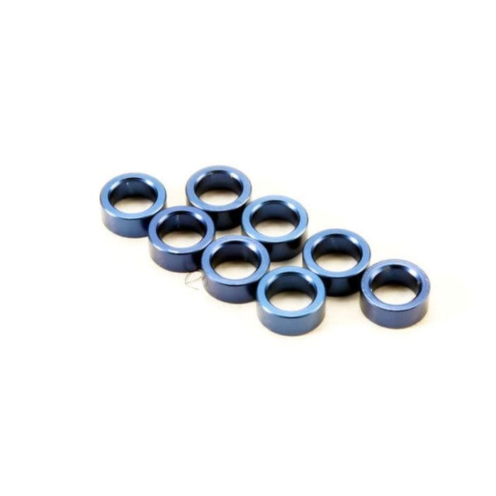 Afstanden aluminium blauw (voor TRX5318X stoterstangen) (8)
