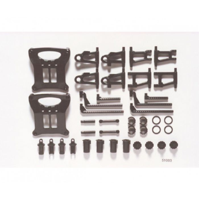 TT-01/E B-Parts Suspens. Arm/Body Mount