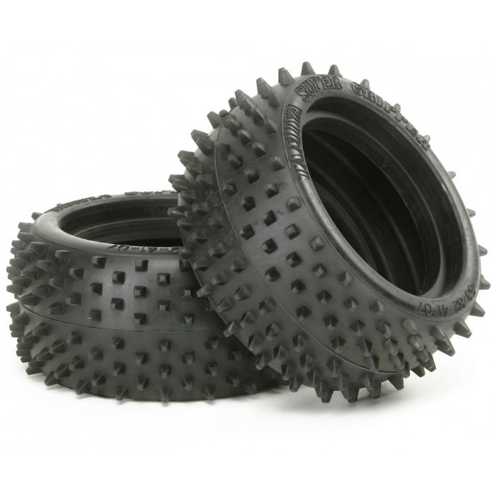 TT-02B/DT/DF Square Spike Tire (2) rear