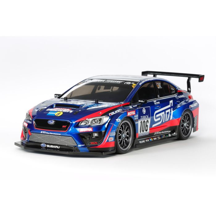 Tamiya, 58645 1:10 RC Subaru WRX STI 24h Nürburgring TT-02