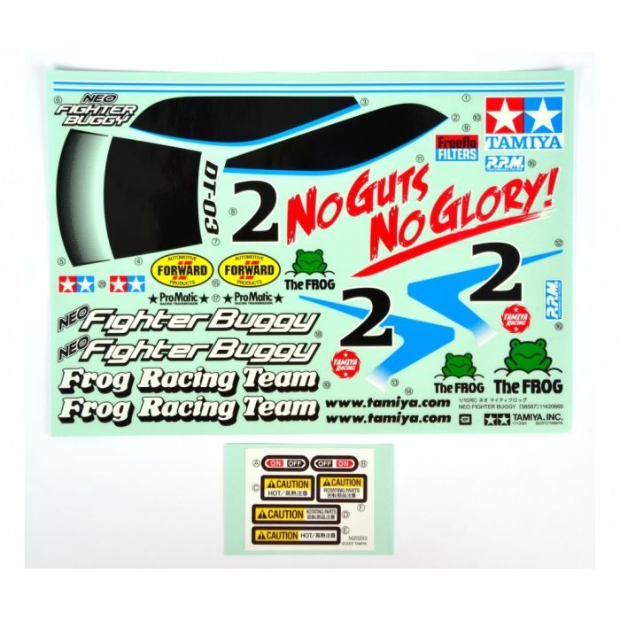 DT03 Sticker Neo Fighter Buggy