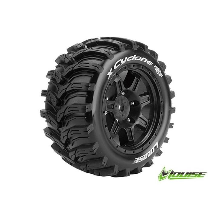 X-CYCLONE Sport-Reifen   Felge schwarz