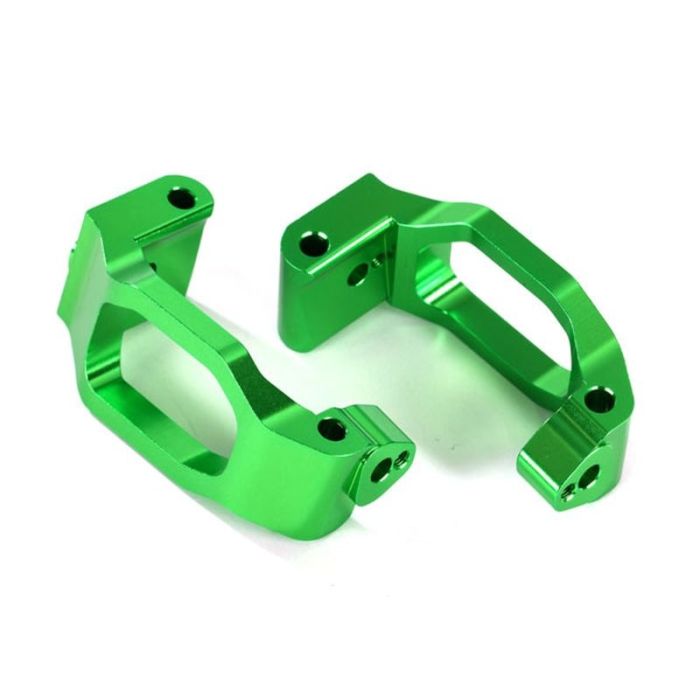 TRX8932G, Caster-Blocks (C-Hubs) l/r alu groen