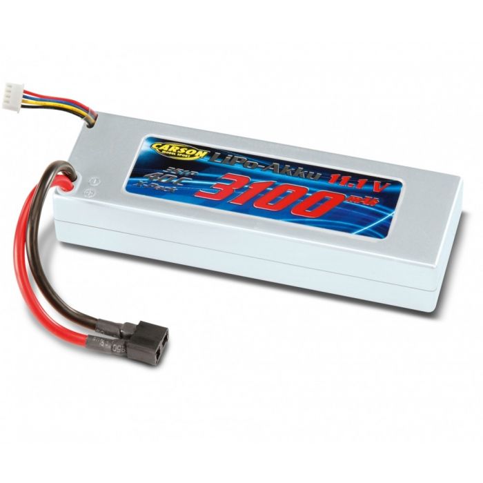 11,1V/3100mAh 40C LiPO Race Batt. T-Plug