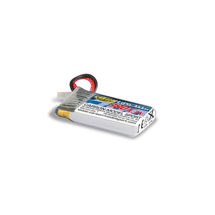 3.7V/380mAh LiPO Battery X4 Quadc. SPY