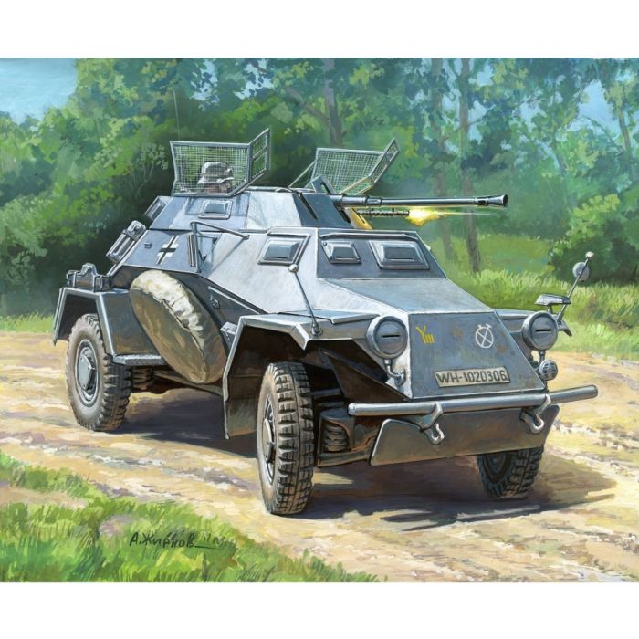 1:100 Sd. Kfz. 222 Armored Car