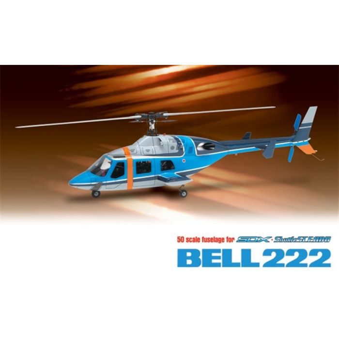 BELL 222 grau / blau / orange für SDX