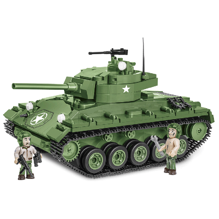 Cobi 588 Pcs HC WWII /2543/ M24 Chaffee