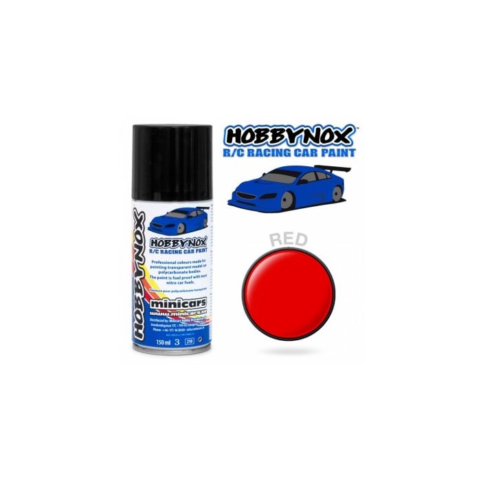 Red R/C Racing Car Spray Paint 150 ml