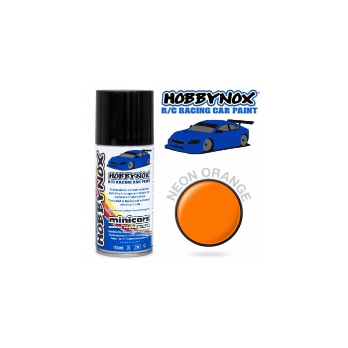 Neon Orange R/C Racing Car Spray Paint 150 ml