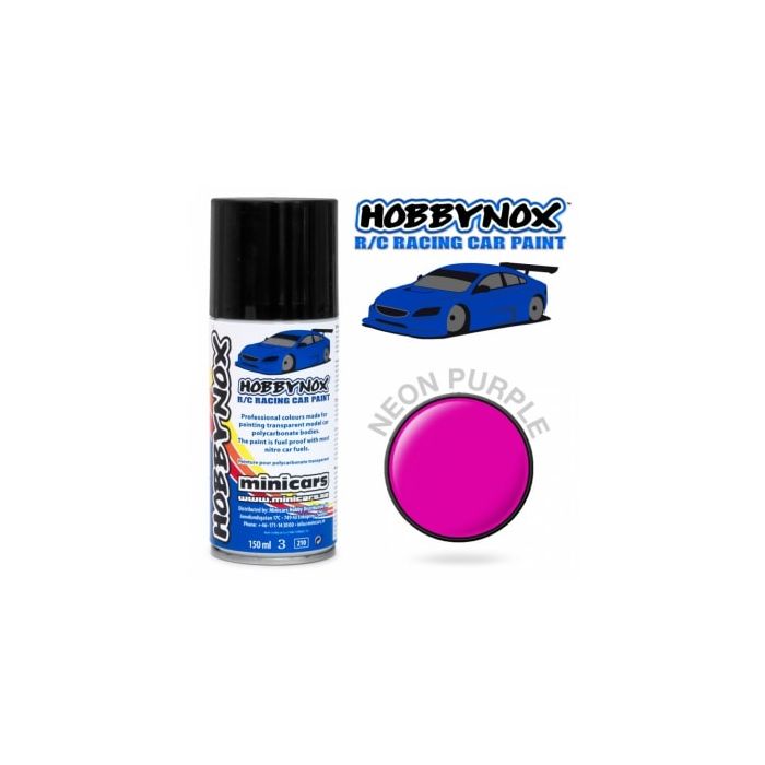 Neon Purple R/C Racing Car Spray Paint 150 ml