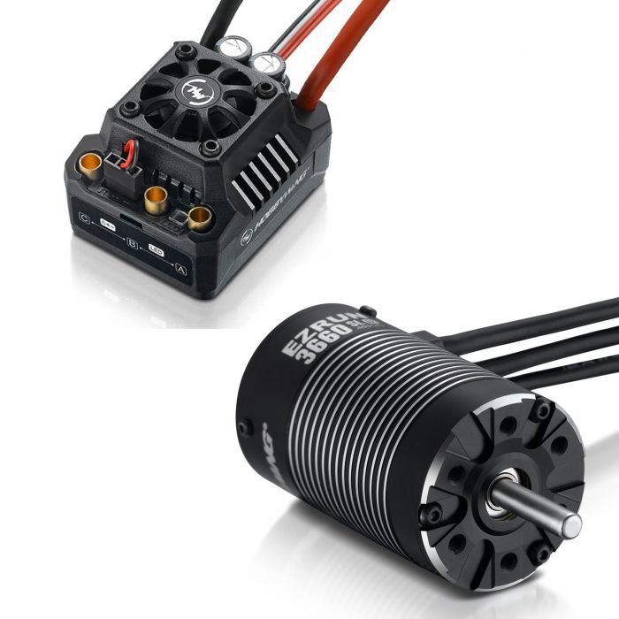 Ezrun MAX10 SCT Combo mit 3660SL-4000kV Sensorless