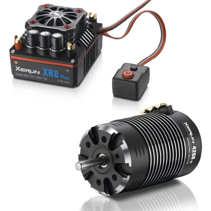 Xerun XR8 Plus Combo mit 4268-1600kV für 1:8 Off Road