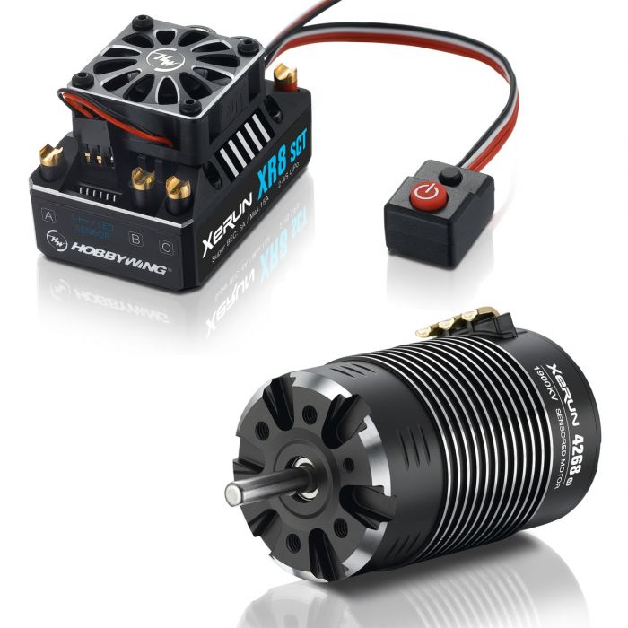 Xerun XR8 SCT Combo mit 4268-1900kV für 1:8 4WD Buggy