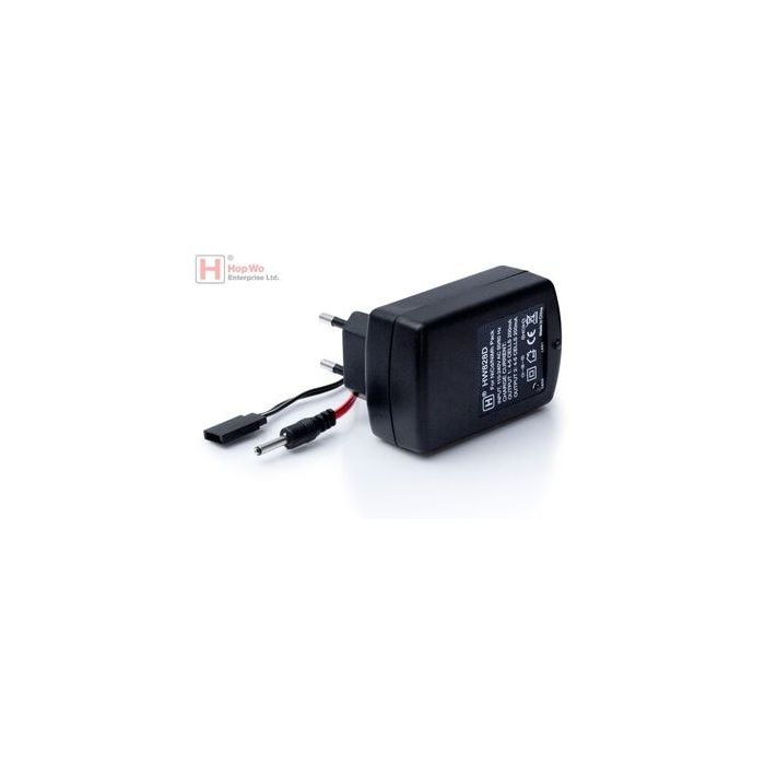 Charger 200mAh RX/TX 230VAC Futaba 1,6mm