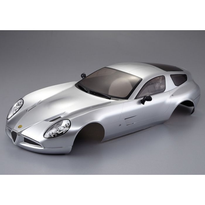 Alfa Romeo TZ3 Corsa Karosserie Silber 195mm RTU