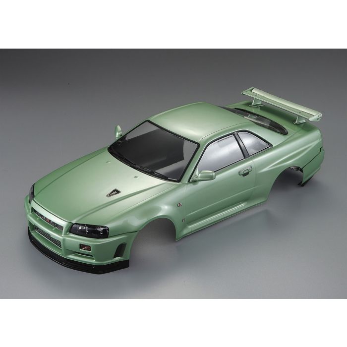 Nissan Skyline R34 Karosserie Champagner Grün 195mm RTU