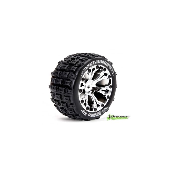 LOUISE, LT3210C, Band met Velg ST-JUMBO 2.8" Chroom 0-Offset (2)