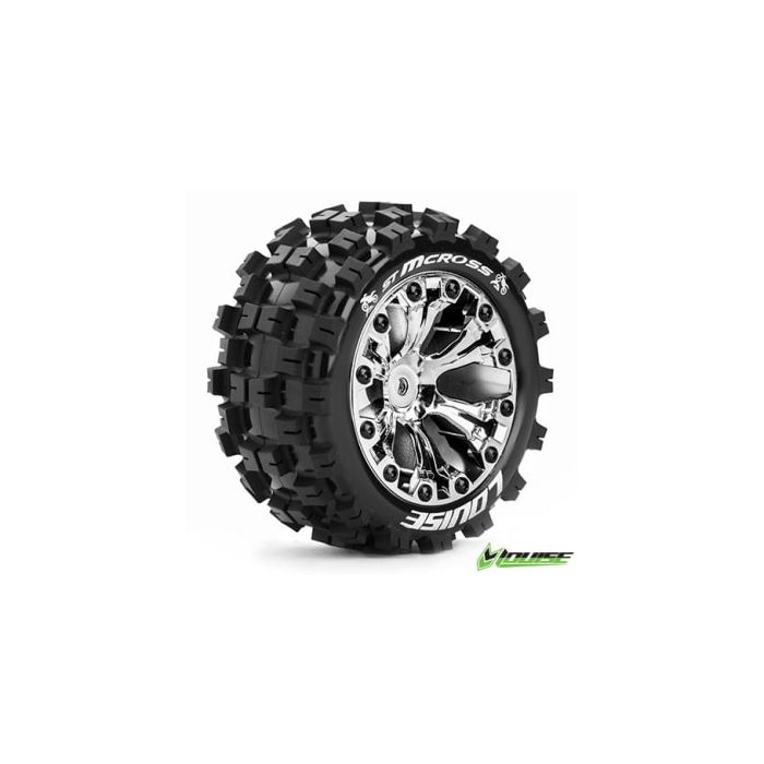 LOUISE, LT3272C, Band met Velg ST-MCROSS 2.8" Chroom 0-Offset (2)