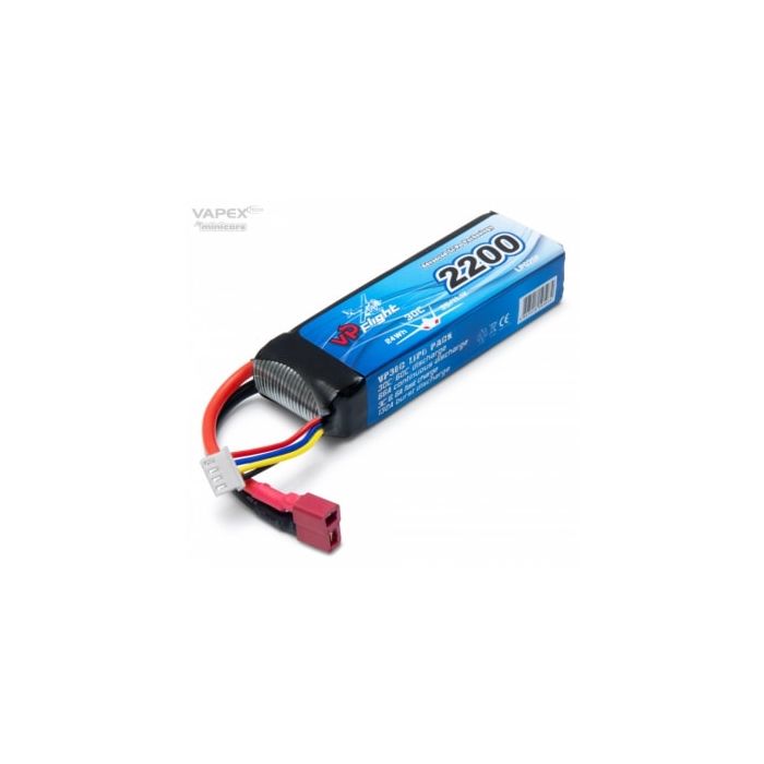 Li-Po Battery 3S 11,1V 2200mAh 30C T-Connector