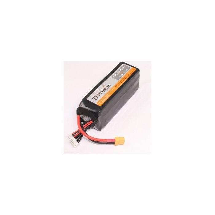 D-Power SD-5800 5S Lipo (18,5V) 45C - XT-60 Stecker