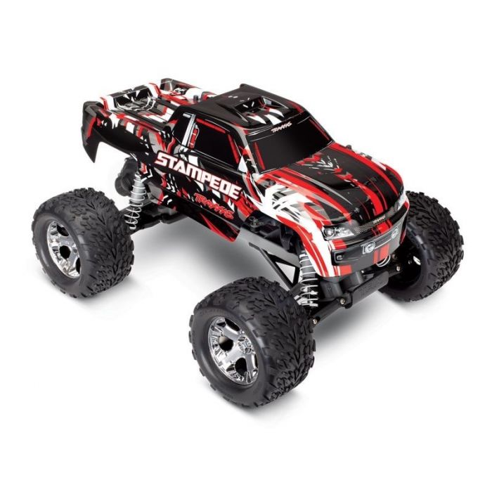 TRAXXAS Stampede rot RTR ohne Akku/Lader