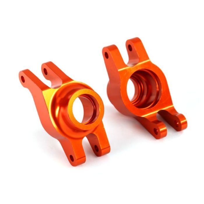 Wieldrager 6061-T6 aluminium oranje achter l/r