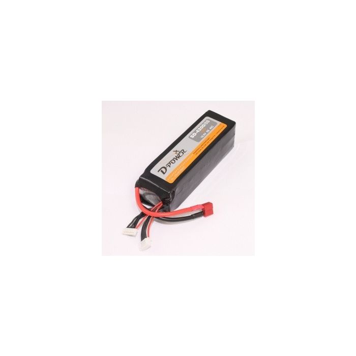 D-Power SD-4200 5S Lipo (18,5V) 45C - T-Stecker