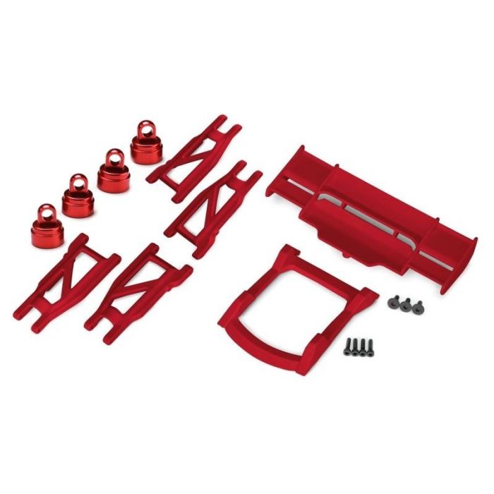 TRX Rustler 4x4 Upgrade Set rood