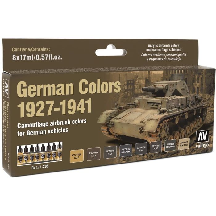 Model Air Set German Vehicles Colors 1927-1941 (8)