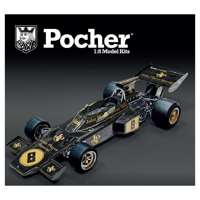 Pocher 1/8 Lotus 72D 1972 British GP - Emerson Fittipaldi