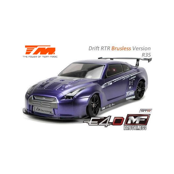 Car - 1/10 Electric - 4WD Drift - RTR - Team Magic E4D-MF - R35