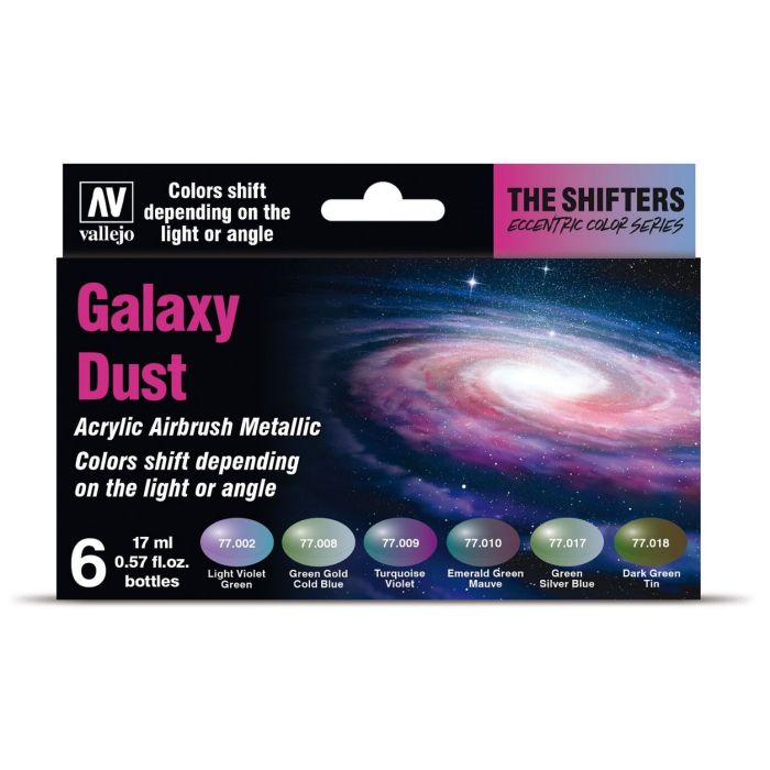 Vallejo Shifters Set - Galaxy Dust (6x 17ml)