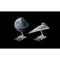 BANDAI Death Star II & Imperial Star Destroyer Bandai modelbouwpakket Star Wars