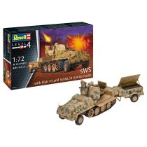 Revell: sWS mit Flak-Aufbau als Sfl. mit 3,7cm Flak 43 in 1:72