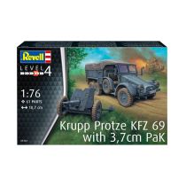 Krupp Protze KFZ 69 with 3,7cm Pak Revell modelbouwpakket