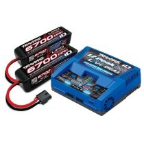 LIVE EZ-Dual Plus-Lader 2973G + 2x 4S Lipo 6700mAh 2890X