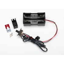 BATTERY HOLDER, 4-CELL /SWITCH