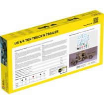 Heller: STARTER KIT US 1/4 Ton Truck 'n Trailer 