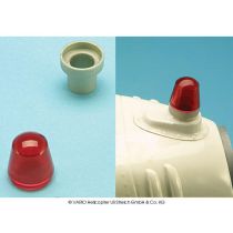 Lamp holder red