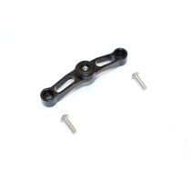 ALUMINIUM STEERING HOLDER - 1PC SET black