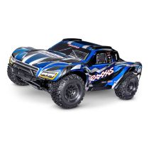 TRAXXAS - TRX102076-4BLUE - TRAXXAS MAXX-SLASH 6S 4x4 blauw 1/8 Short-Course-Truck RTR