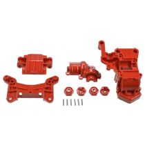 TA-01/02 4WD Front Gear Case red