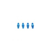 3x10mm Alum. Turnbuckle Shaft (4) Blue