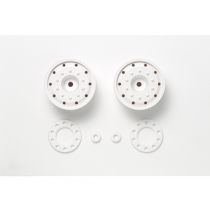 1:14 Wheels (30mm/Hex/Whi) (2) white