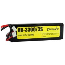 D-Power HD-3300 3S Lipo (11,1V) 30C - XT-60 Stecker