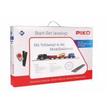 Piko H0 Startset DB stoomloc met goederentrein en A-Gleis 57113